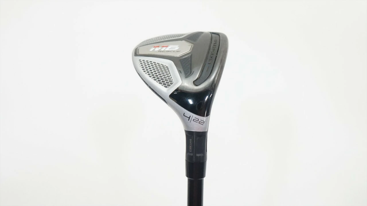 Taylormade M6 Rescue 22° 4 Hybrid Stiff Flex Atmos 1054336 Good 4 Taylormade M6 Rescue 22° 4 Hybrid Stiff Flex Atmos 1054336 Good - Image 2