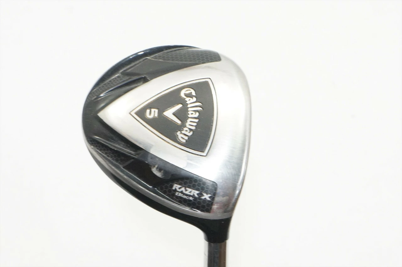 Callaway Razr X Black 18° 5 Fairway Wood Ladies Flex Stock Shaft 1055545 Good 3 Callaway Razr X Black 18° 5 Fairway Wood Ladies Flex Stock Shaft 1055545 Good