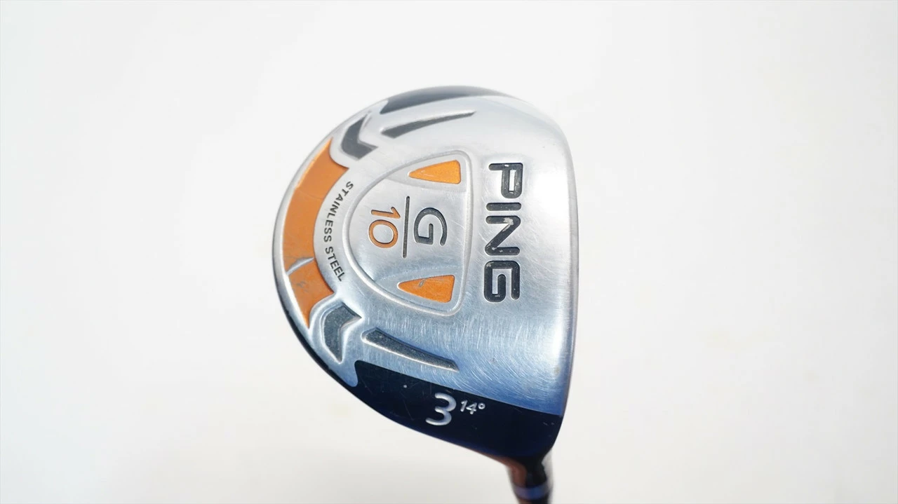 Ping G10 14° 3 Fairway Wood Regular Flex Tfc 129 F 1056952 Good 3 Ping G10 14° 3 Fairway Wood Regular Flex Tfc 129 F 1056952 Good
