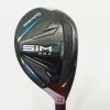 Taylormade Sim 2 Max 22° 4 Hybrid Stiff Flex Hzrdus Smoke 1057267 Excellent