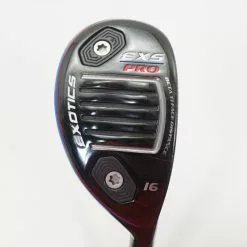 Tour Edge Exotics Exs Pro 16° 2H Hybrid Extra Stiff Hzrdus Smoke 1057940 Good