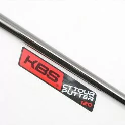 New KBS CT Tour 120 PVD Black 127g 37" Single-Bend Steel Putter Shaft .370 O.D.
