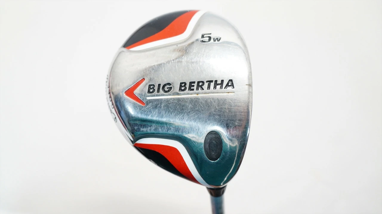 Callaway Big Bertha 2007 18.5° 5W Fairway Wood Regular Stock Shaft 1061678 Good 3 Callaway Big Bertha 2007 18.5° 5W Fairway Wood Regular Stock Shaft 1061678 Good
