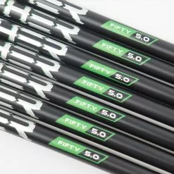 New Project X Cypher Fifty 62g 5.0 SENIOR 41" 7pc Graphite Iron Shaft Set .370 -Deals Shafts Store 01064366 2 08134.1677779737