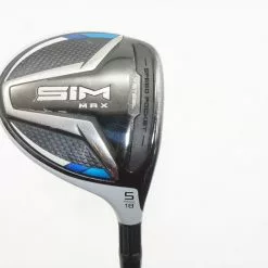 Taylormade Sim Max 18° 5 Fairway Wood Stiff Flex Ventus 1064549 Good